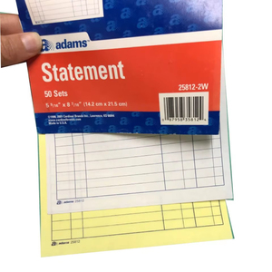 Выписка книга бизнес-формы книга заказа на продажу книга заказа на работу - Product Image 1