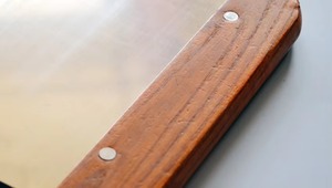 BỘT BỘT scraper thép không gỉ bột <span class=keywords><strong>Scratch</strong></span> Bảng gỗ xử lý Baking Pastry Board bánh <span class=keywords><strong>Pizza</strong></span> Cutter bánh mì Slicer - Product Image 6