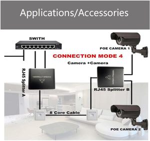 Gigabit 1000Mbps RJ45 <strong>Network</strong> Splitter 1x2 for Broadband Route Two <strong>Computers</strong> Using at Same Time - Product Image 2