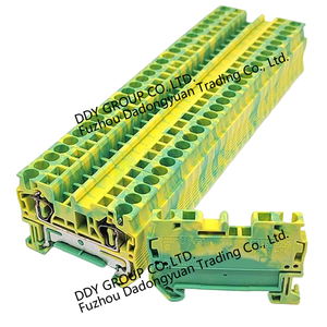 3031380 ST 4-PE Contact Earth <strong>Terminal</strong> <strong>Block</strong> Push in <strong>Terminal</strong> Ground <strong>Terminal</strong> <strong>Block</strong> - Product Image 1