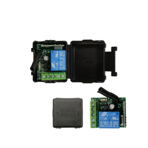 Miniempfänger DC 12 V 1 CH Relaisempfänger-Modul universell drahtlos 433 MHz Funksender Fernsteuerung