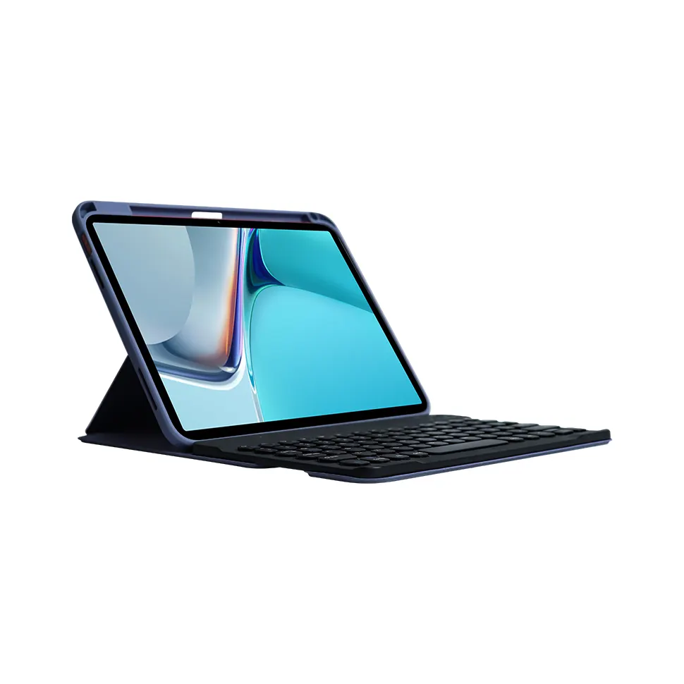 hardshell 360 rotierende magnetische kabellose leder-schutzhülle tastatur für ipad 10. generation 10.9 zoll 2022 tablet-hülle