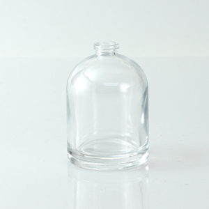 Wholesale Empty Cylinder 30ml 50ml 100ml Transparent Glass <strong>Oval</strong> <strong>Perfume</strong> Bottles with Cap with Box - Product Image 4