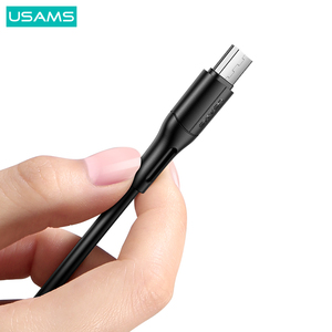 USAMS USB ที่ชาร์จเร็ว Micro USB สายชาร์จข้อมูล1เมตรสำหรับอุปกรณ์ที่มีพอร์ตไมโคร - Product Image 2