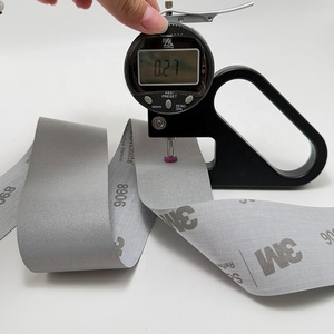 Khả năng hiển thị cao 3m retro 5cm Bạc băng phản chiếu TC vật liệu phản chiếu cho cảnh báo vải phản quang - Product Image 3