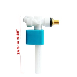 Armatürü yedek parçalar G3/8 "G1/2" ayarlanabilir yan giriş tuvalet giriş vanası sarnıç parçaları şamandıra dolum vanalar banyo - Product Image 4