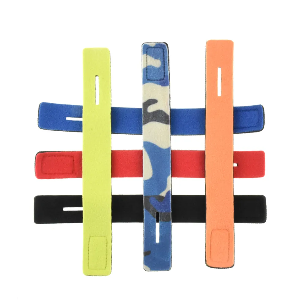 Sangles de support de canne à pêche en néoprène ceinture de canne à pêche pour thon Wrap Ties pour Spinning Rod ensemble d'outils de pêche