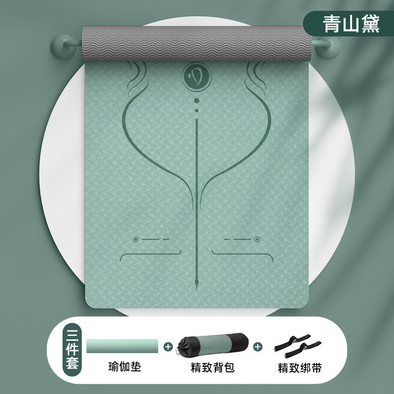 กระเป๋าตาข่ายผูกเชือกสองสีเขียวและเทา