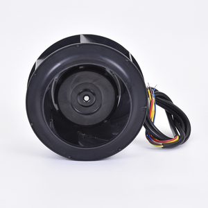 133mm DC 12V Brushless Backward Impeller PA66 Centrifugal Blower <strong>PWM</strong> <strong>Control</strong> Backward Curved Centrifugal Fan - Product Image 1