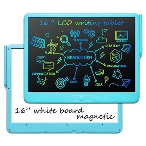 Magnetic Rechargeable <strong>Writing</strong> Board 16 Inch LCD <strong>Writing</strong> Tablet Graphics White Drawing Board Message <strong>Writing</strong> Slate - Product Image 1