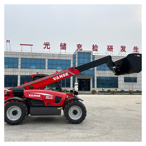 7 Metre bom Heave 4ton yük teleskopik Forklift 4wd Telehandler ile Vanse Epa dizel motor teleskopik işleyici - Product Image 5