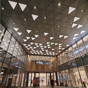 Asansör alışveriş merkezi tavan için LED ışık Panel ısmarlama özel boyut şekli LED ışık sac aydınlatma çözümleri led çerçeve LGP - Product Image 2