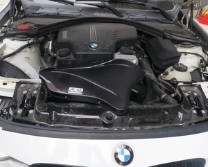 Filtro dell'aria per auto personalizzato EDDYSTAR Factory filtro di aspirazione dell'aria fredda per auto ad alto flusso in fibra di carbonio per BMW serie 3