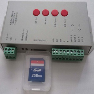 DC5V 24V DMX SK6812 WS2813 WS2815 SK9822 SPI DMX Led Controller 2048 pixel K-1000C LED con scheda SD - Product Image 5