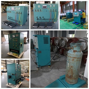 <strong>R404a</strong> Refrigerant Filling Recovery System Oil Less Ac Recovery Machine Refrigerant Ac Split Gas Charging Machine