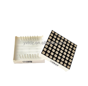Fabrik preis 1088AS MCU LED-Anzeige Steuer modul Dot-Matrix 8x8 3mm 1088 LED Dot Matrix Display Licht anzeige Rot