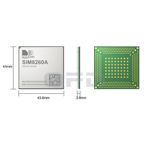 SIM8260A 5G-Modul SIMCom USB3.1 3GPP Release 16 GNSS VoLTE Multi-Band 5G NR LTE-FDD LTE-TDD HSPA + 5G Sub-6G modul SIM8260A - Product Image 1