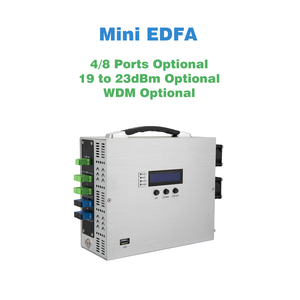 1550nm MiNiCATV光アンプWDM48ポート23db19dbmケーブルTVEDFA、RF入力付き - Product Image 5