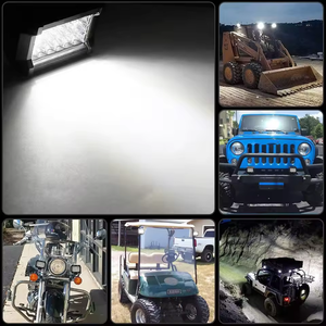 4 inç 72W 12V 24V LED araba çalışma ışığı spot Bar gece sürüş lambası kamyon SUV ATV Off Road traktör için yardımcı far - Product Image 6