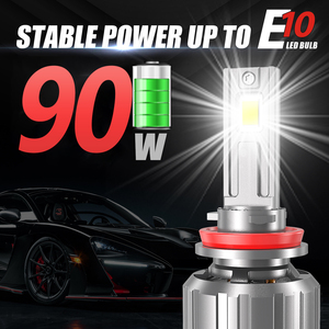 Xenplus E10 Hb3 9005 Led ampul far 200W 48000Lm Hb4 9006 Led Canbus hiçbir hata Led far ampulü - Product Image 5