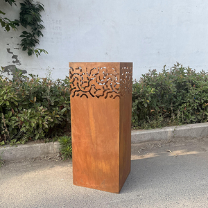 Weathering Steel Outdoor Light Boxes: Unhindered by <strong>Wind</strong> and Rain, Lighting <strong>up</strong> Every Wonderful Spot - Product Image 6