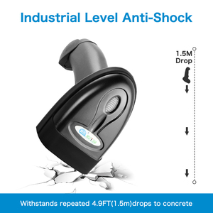 NT-1228BL NT-1228BC Portable Barcod <strong>Reader</strong> Handheld Blue Tooth Wireless <strong>QR</strong> <strong>Code</strong> Barcode <strong>Scanner</strong> for Supermarket, Store, Pharmacy - Product Image 5
