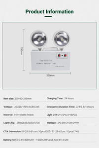 Emergency Battery for Led Lighting Battery Emergency Led Ceiling <strong>Light</strong> for Home - Product Image 6