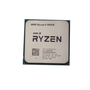 Yeni orijinal R9 5950X AMD Ryzen CPU ZEN 3 mimarlık AM4 yuvası DDR4 16 çekirdek 3.4GHz işlemci 100-100000059 5950X CPU - Product Image 1