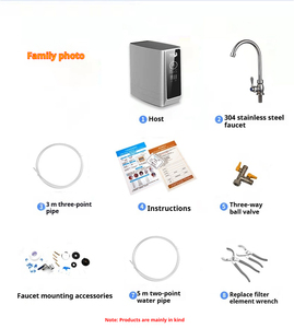 Visualización automática de la vida útil del filtro y la calidad del agua Purificador de agua de ósmosis inversa de 5 capas - Product Image 6