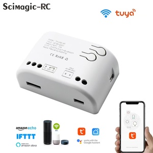Умный Wi-Fi-модуль для домашней автоматизации Tuya 1CH 5V 12V 24V 220V RF 433 реле дистанционного управления работает с Alexa Google Home