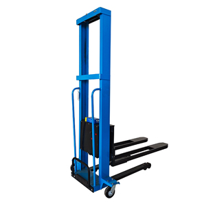 Truck Mounted Mini Electric Stacker Hydraulic Handling <strong>Machine</strong> Self <strong>Loading</strong> Forklift for <strong>Unloading</strong> Small Stacker - Product Image 3