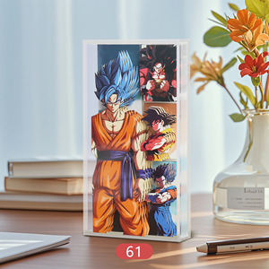 <span class=keywords><strong>3D</strong></span> Acrylic giấy nghệ thuật thẻ gạch cho trẻ em trang trí phòng giá bán buôn sáng tạo diy phổ biến Anime mù hộp - Product Image 1