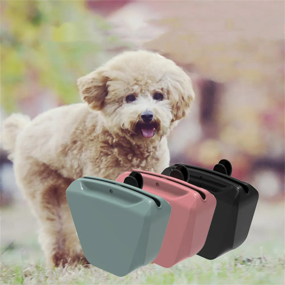 กระเป๋าซิลิโคนสำหรับฝึกสุนัขเดินรักษาสุนัข,ถุงเอวก้นกันน้ำ
