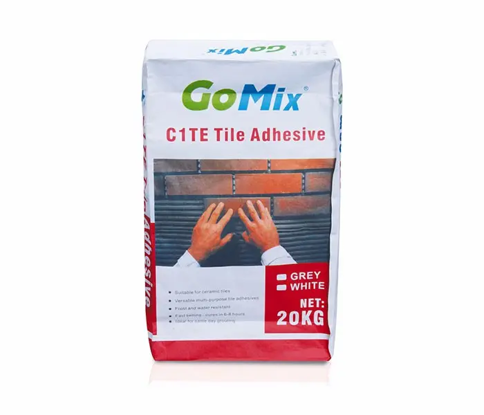 Thin Set Cement Based Polymer Modified C1TE Ceramic Glue for Floor and Wall Tiles