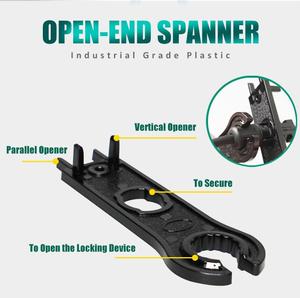 Solar MC3 and MC4 Crimp <strong>Tool</strong> <strong>Kit</strong> for Solar MC4 and MC4PLUS Connector Assembly Wrench Set
