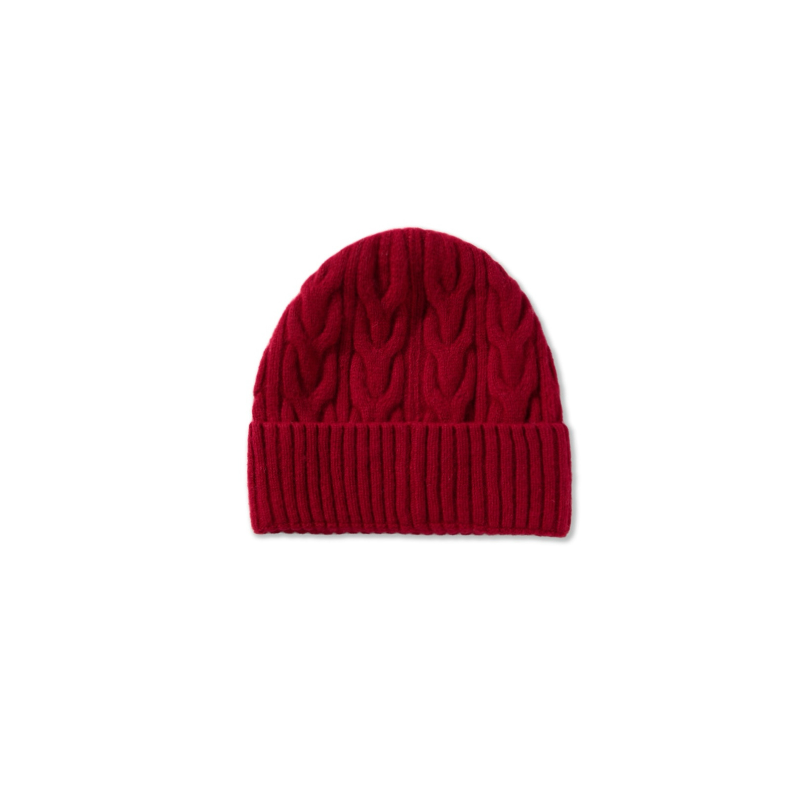 Twisted style-dark red