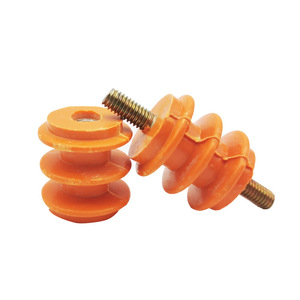Turuncu izolatör toprak bara braketi tabanı desteği izolatör bara izolatörü terminial blok M6 M8 M10 - Product Image 1