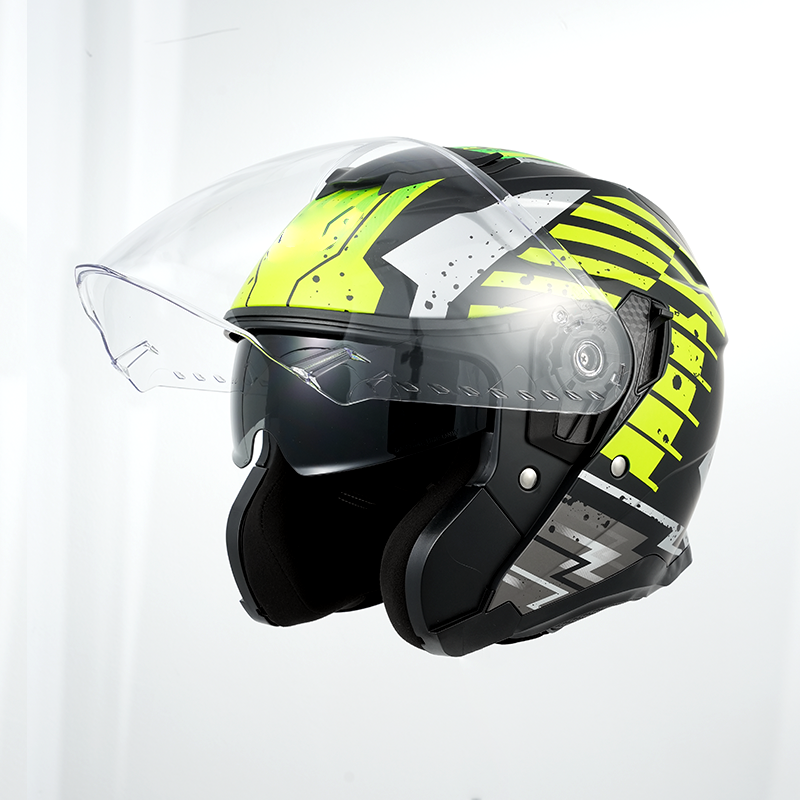 Matt Noir/Gris jaune fluo