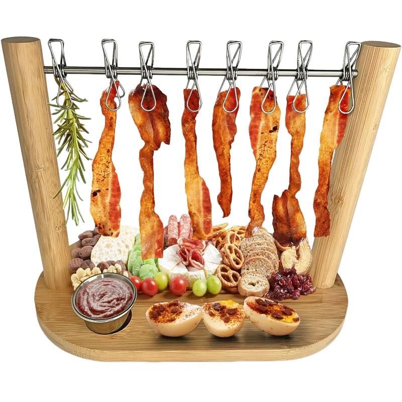 with bacon hanger