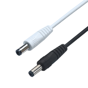 定制5v至12V 5521 DC电缆<span class=keywords><strong>1m</strong></span> <span class=keywords><strong>USB</strong></span>型智能电源扩展，适用于带公母插头开关发光二极管灯的安卓设备