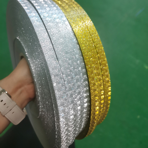 Thái Lan bện dệt văn hóa long lanh ruy băng cầu vồng màu Quà Tặng ruy băng Polypropylen 1.2cm * 300y băng lụa Nhiều màu - Product Image 2