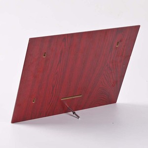 Cá nhân màu đỏ tấm gỗ giấy chứng nhận bằng gỗ mảng bám giải thưởng trống bằng gỗ giải thưởng cúp mảng bám khung ảnh bằng gỗ - Product Image 3