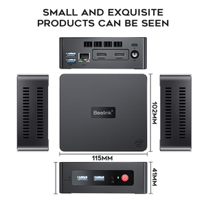 2022 Beelink Mini S Windows11 In tel 11th Gen N5095 Mini PC DDR4 8GB 128GB 256 GBSSDデスクトップコンピューター - Product Image 6