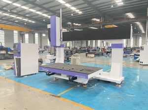 重型高精度大尺寸5轴数控刳刨机360度头，用于3D模型木泡沫图案制作 - Product Image 2