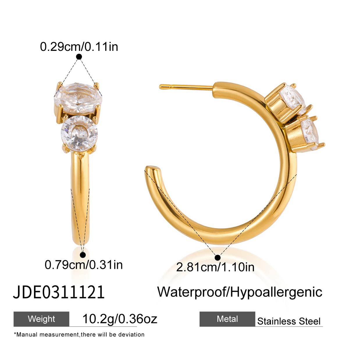 Oro 18 carati JDE0311121