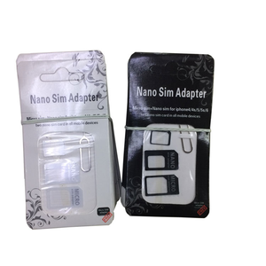 4合1纳米sim卡微型sim卡适配器标准sim卡适配器，带弹出针，适用于苹果/三星/华为手机 - Product Image 6
