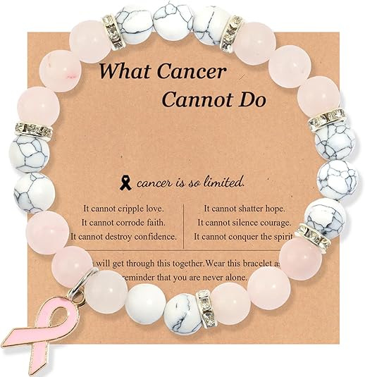 Bracelet nœud papillon rose quartz rose turquoise blanc