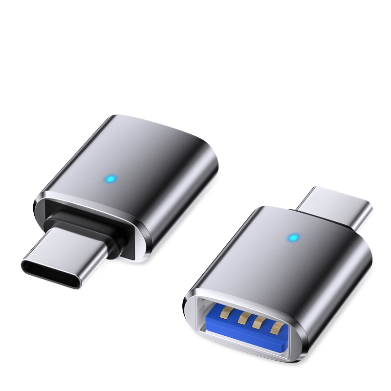 Adaptateur de voyant central gris