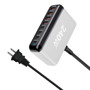 多功能4C4A 240W PD通用台式充电器，适用于Macbook Pro iPad智能手机 - Product Image 6