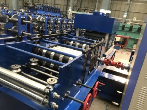 Steel Cold Bending Highway Guardrail Roll Forming Machine PLC Control <strong>System</strong> Expressway Building Protection Core Component Motor - Product Image 4